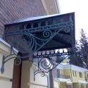 увеличить фото Кованый навес